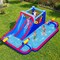 Bounce House with Dual Water Slides and 2 Water Cannons – 680W Blower Included